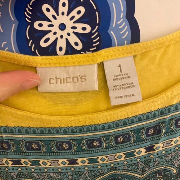 Patterned Soft Tee - Picture 2 of 3